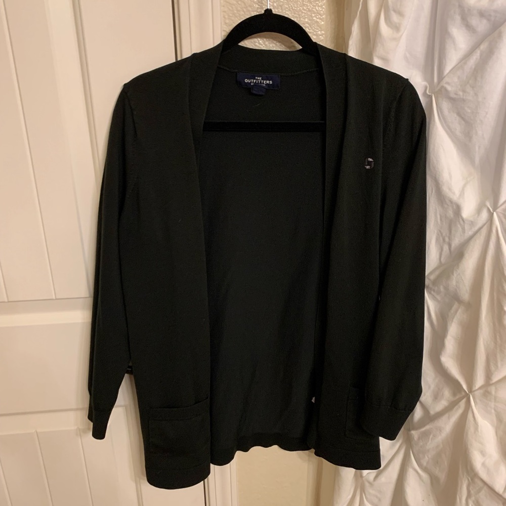 Black chase cardigan